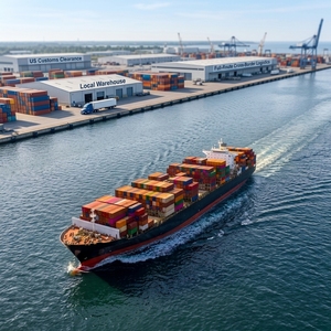One-stop Full Container Load Logistics Service From China USA Brazil