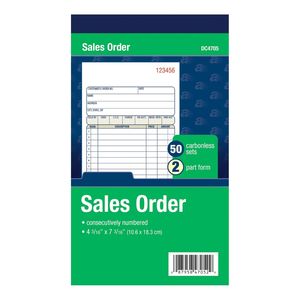 Custom Logo Receipt Invoice Carbonless Paper NCR Sales Order Book