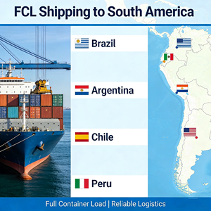 Safe Shipping Sea Freight Forward Port to Port Containers China to South America Argentina Peru BUENO AIRES SANTOS Sea Logistic